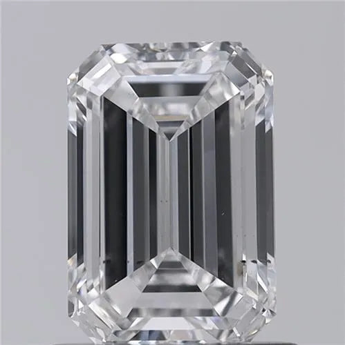0.90ct Emerald Lab Grown Diamond (Colour F, Clarity VS2, IGI Certified)