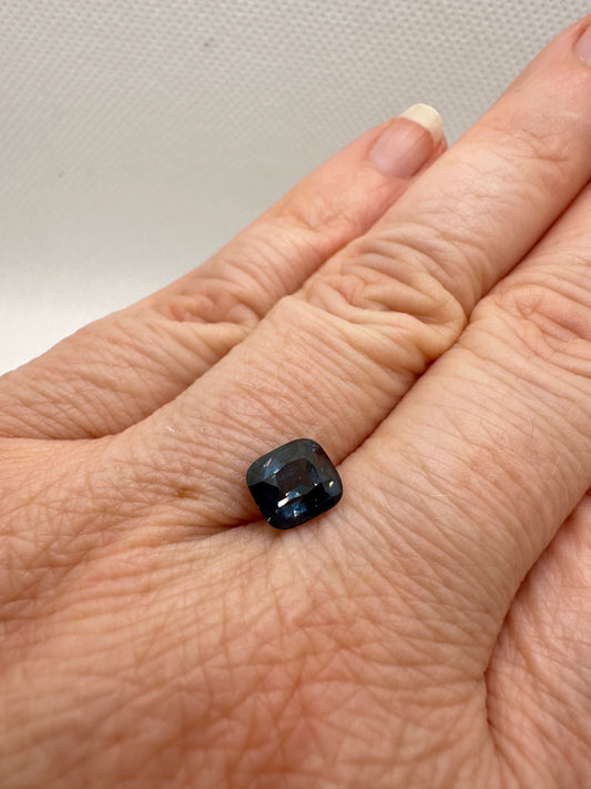 1.7 carat natural no heat blue spinel