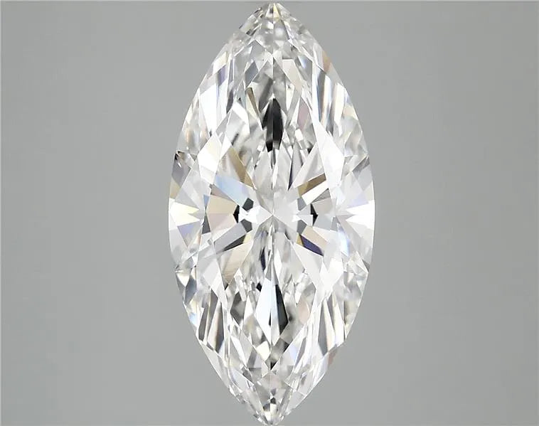 3.35ct Marquise Lab Grown Diamond (Colour F, Clarity VVS2, IGI Certified)