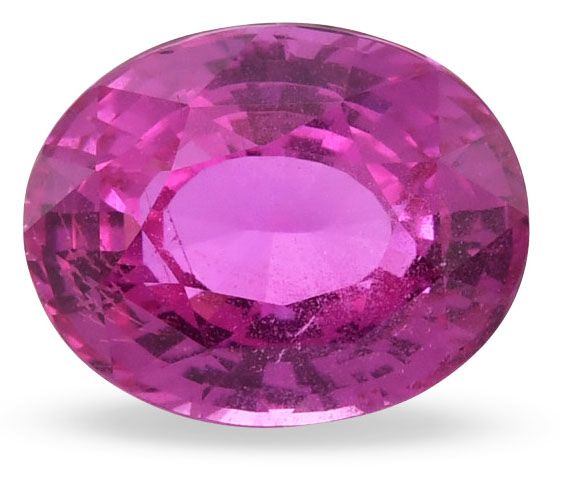 8.00ct Oval Natural Sapphire (Colour Pink, Clarity Eye Clean, Cut Faceted)