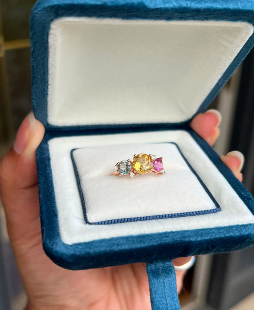 Custom birthstone ring deposit