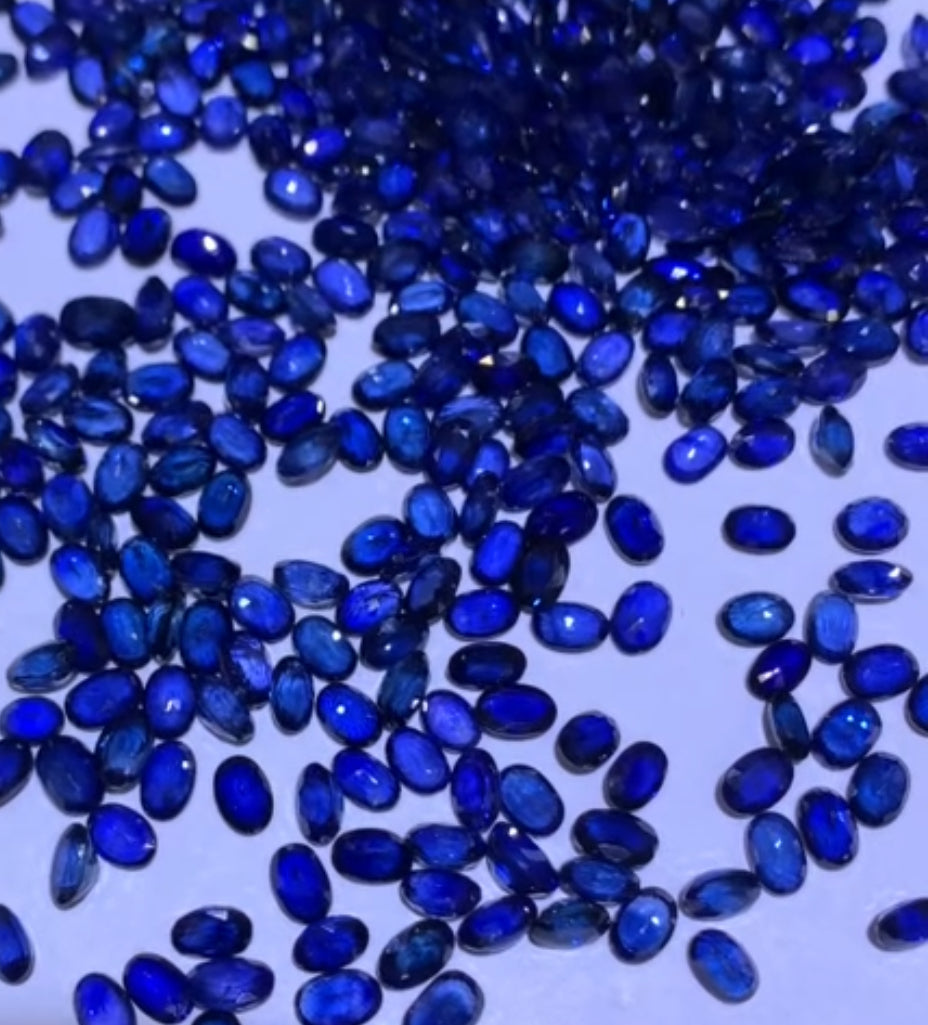 Ryan - natural sapphire tennis bracelet deposit